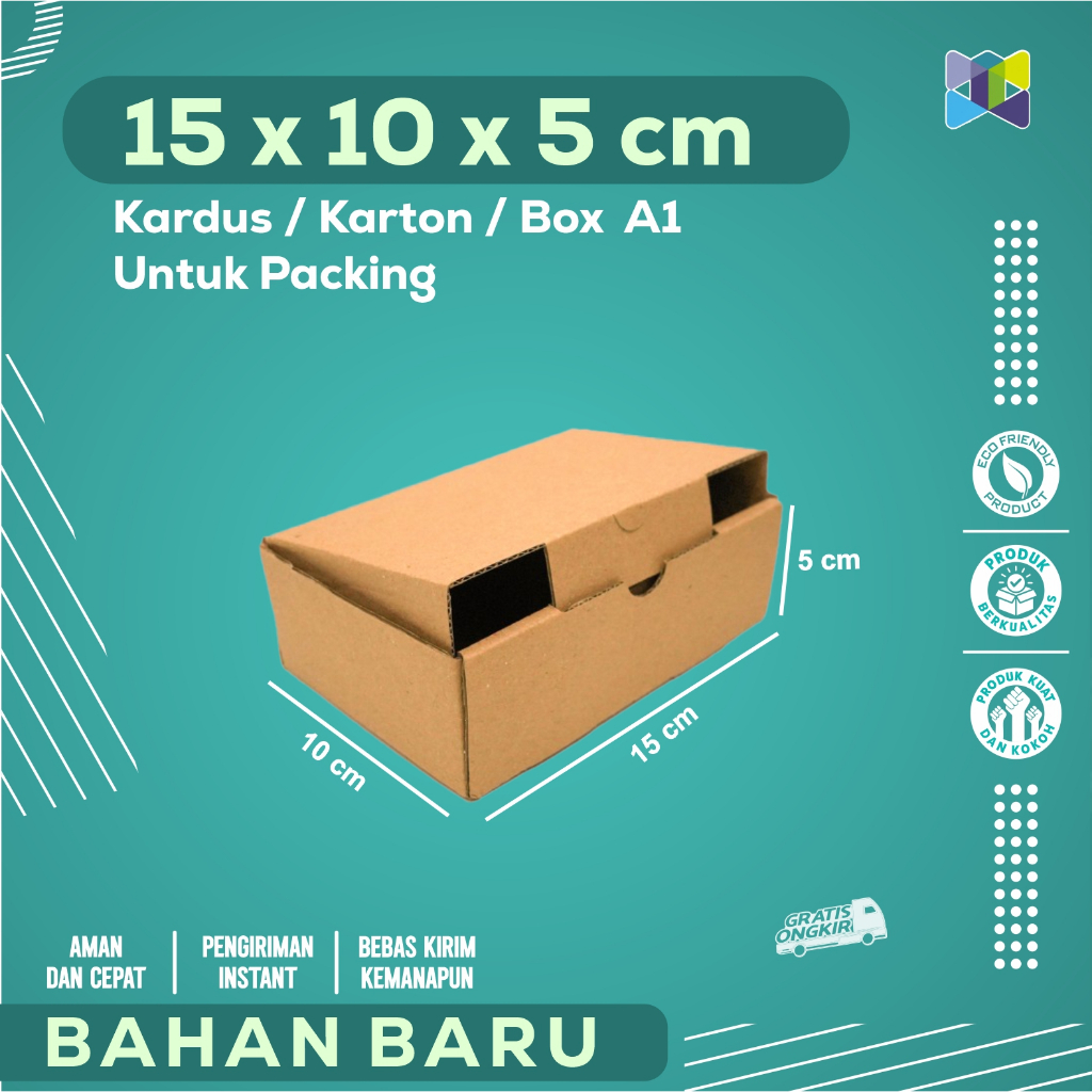Jual Box Die Cut 15x10x5 / Kardus Packing / Box Hampers | Shopee Indonesia