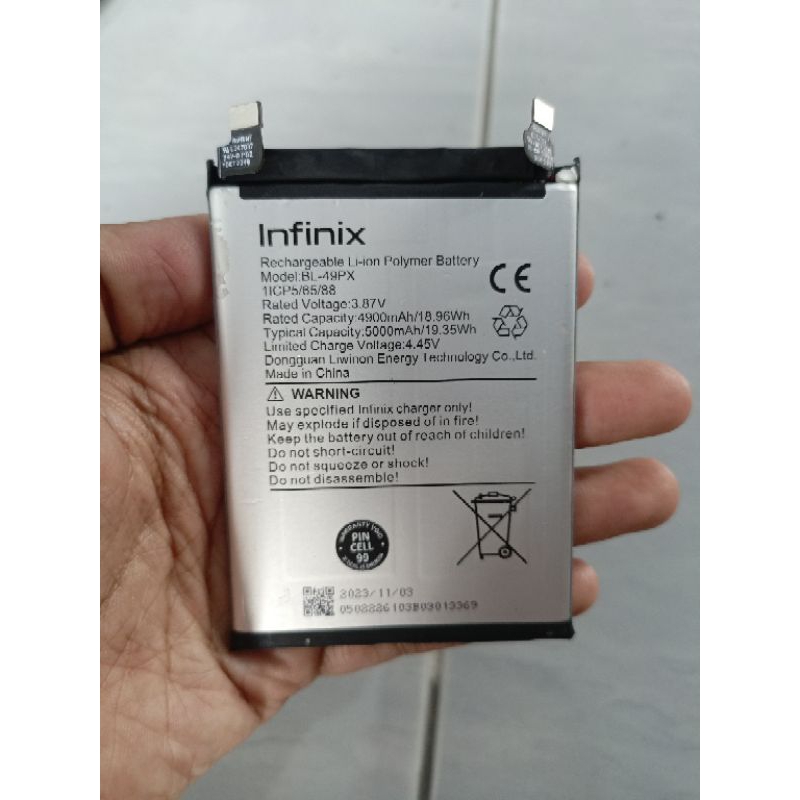 Jual baterai infinix note 30 pro normal copotan | Shopee Indonesia