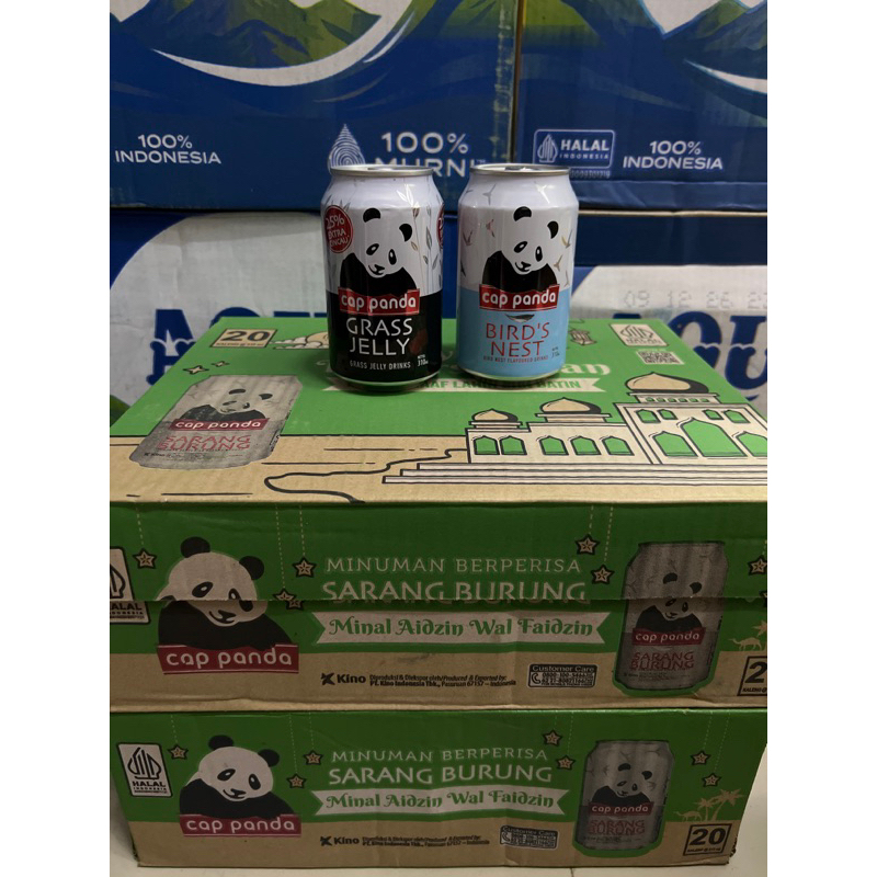 Jual CAP PANDA KALENG 310ML WALLET/CINCAU MURAH | Shopee Indonesia