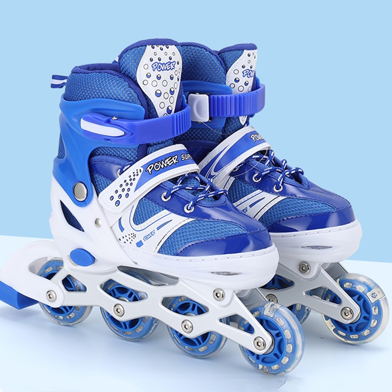 Jual Sepatu Roda Anak Inline Skate Laki Laki Dan Perempuan Roda Nyala ...