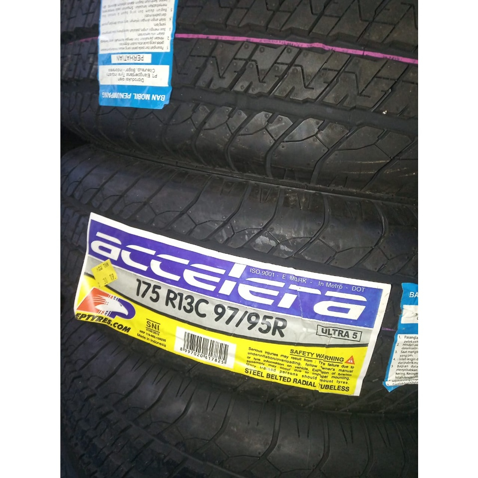 Jual BAN MOBIL UNTUK MUATAN RING 13 UKURAN 175 C 8 PR R13 ACCELERA ...
