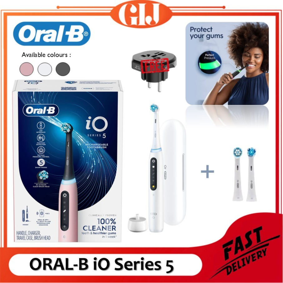 Jual Oral B iO Series 5 iO5 Electric Rechargeable Teeth Brush With ...