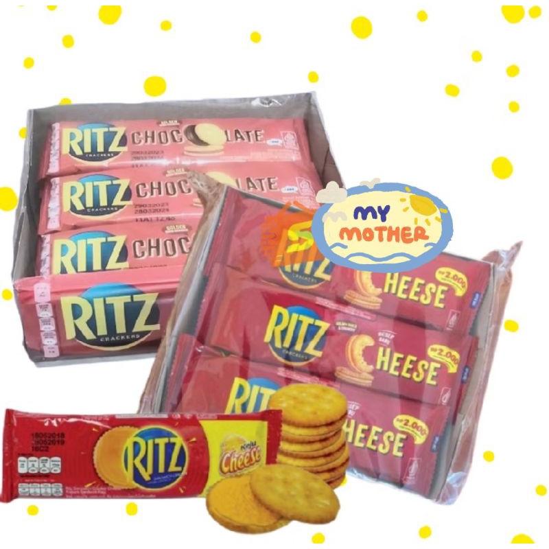 Jual Ritz Cheese 27 Gram 1 Box isi 12 Pcs | Shopee Indonesia
