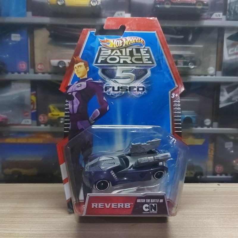 Jual Hot Wheels Reverb Battle Force 5 Original Hotwheels Shopee 