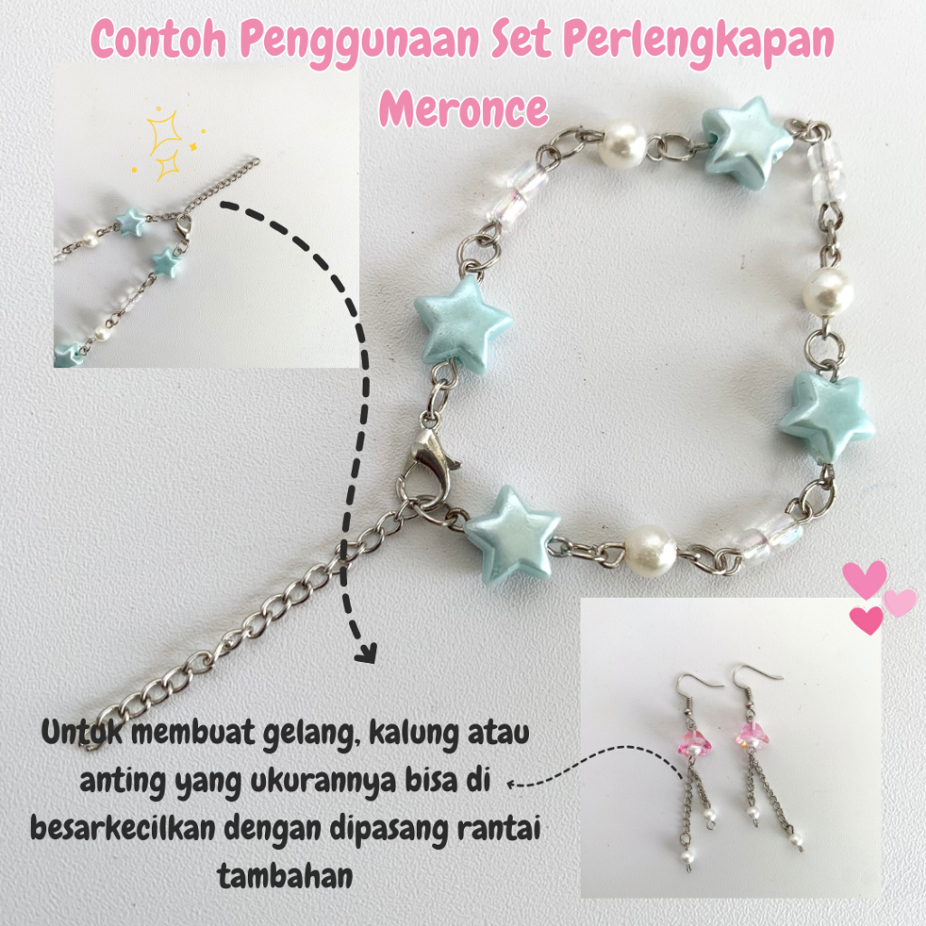 Jual Paket perlengkapan meronce lengkap 1 box silver/ kodokan, paku 9 ...