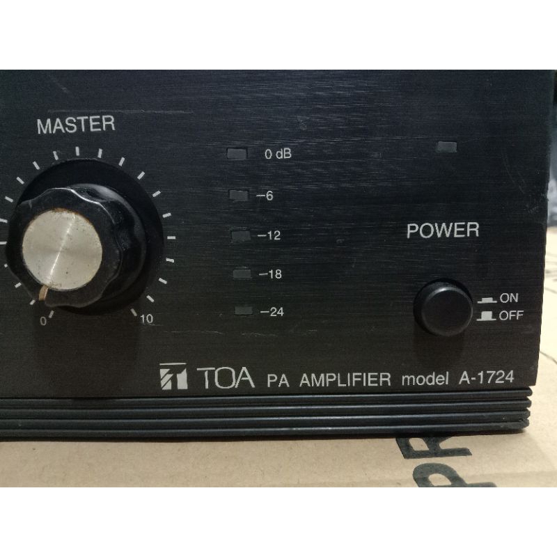 Jual Amplipayer Toa A-1724(240w) second | Shopee Indonesia