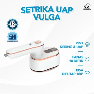 Pandaoma Setrika Uap Vulga Setrika 2in1 Setrika Mini Setrika Portable Cepat Panas 100ml