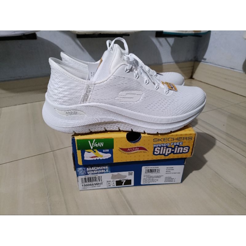Jual Skechers 150066/WHT EASY CHiC Running shoes | Shopee Indonesia