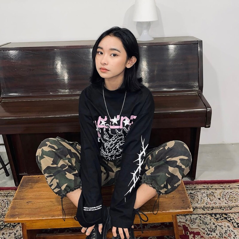 Jual GARRISON-LONGSLEEVE GOD HAND | Shopee Indonesia