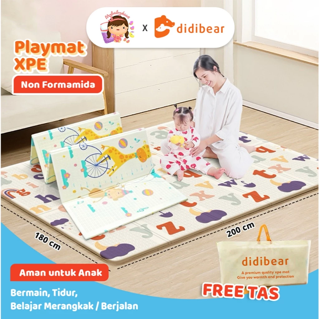 Sni ready✅ karpet playmate lipat anak 180x200 10mm/karpet anak/karpet main anak/karpet lantai