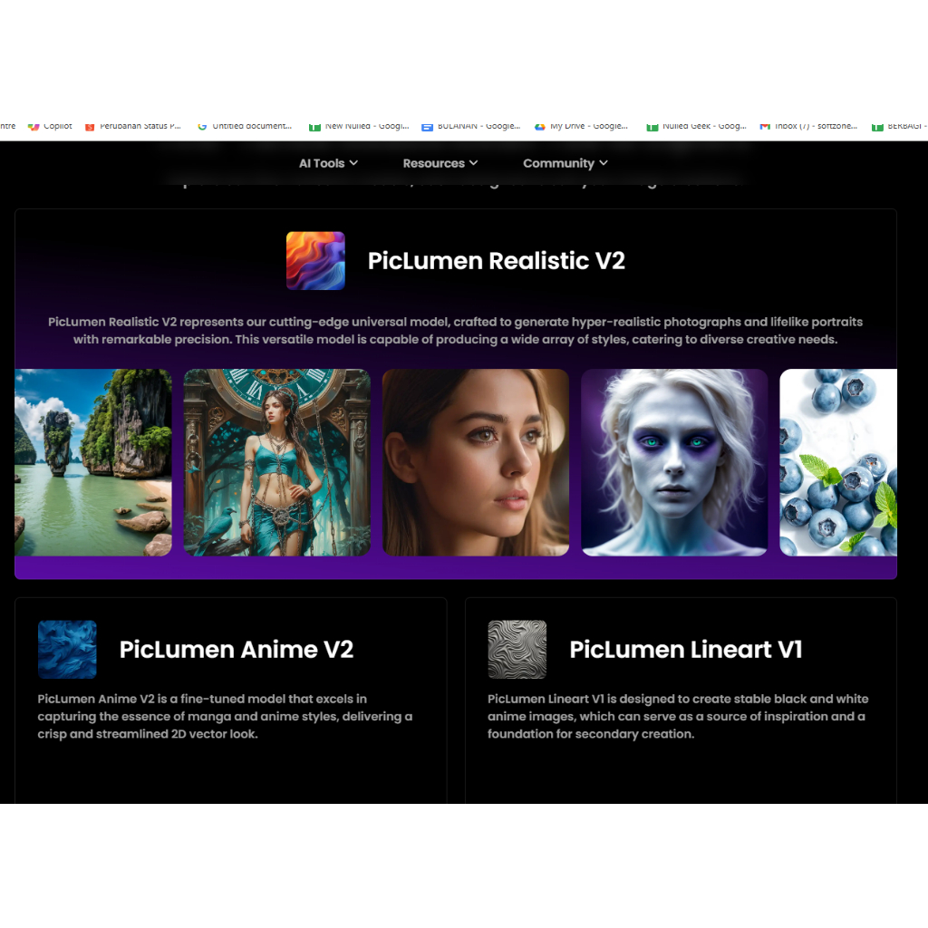 Jual picLumen AI - [ private account ,standart plan ]AI art generator ...