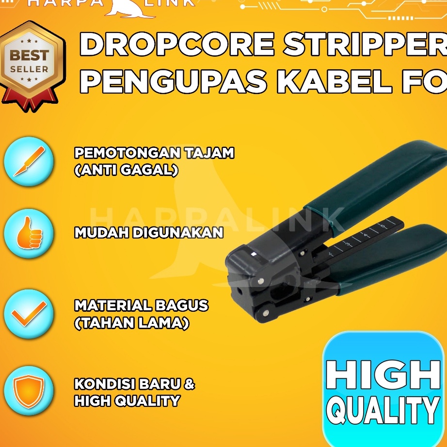 Jual Khusus Fiber Optic Stripper Dropcore Drop Cable Stripper Tang ...