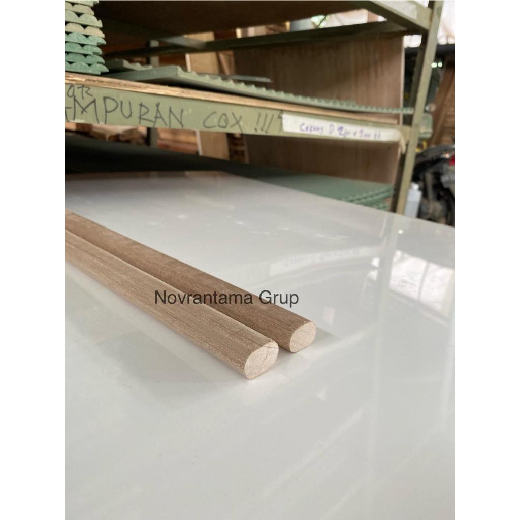 Jual Lis Profil Kayu Meranti (2,5x1,5cm) / Lis Kayu Moulding / List ...