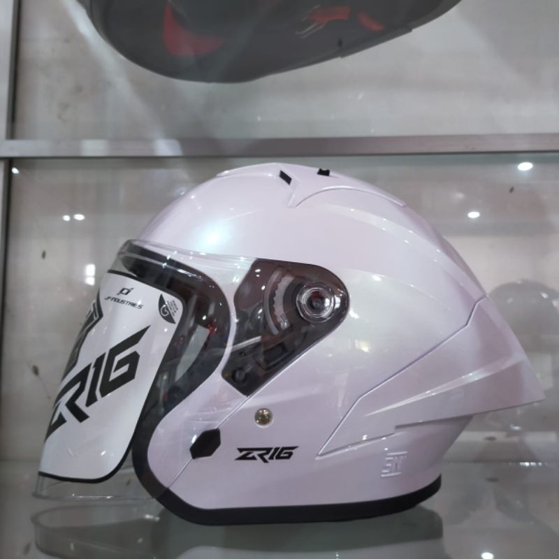 Jual Helm Half Face JPR ZR16 Solid ORIGINAL | Shopee Indonesia