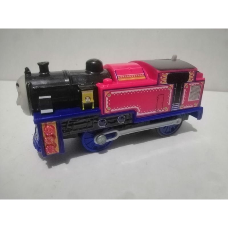 Train Vtech Locomotive Motorisée Thomas & Friends Ashima - Avec Wagon, Fonctionne Avec Piles