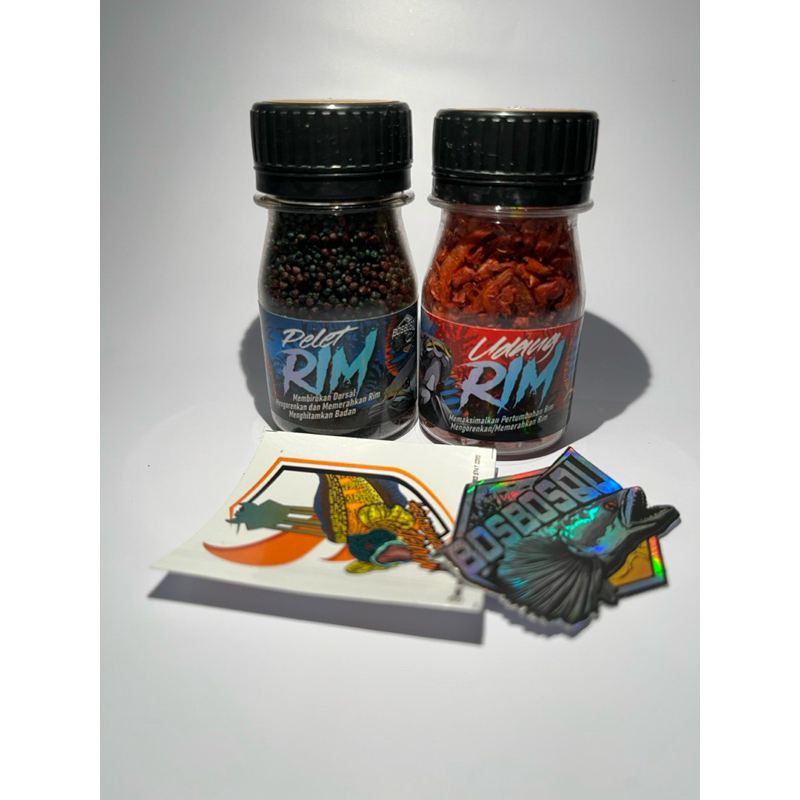 Jual PELET DAN UDANG RIM BOS + FREE STIKER (UNTUK RIM ANDRAO, STEWARTI ...