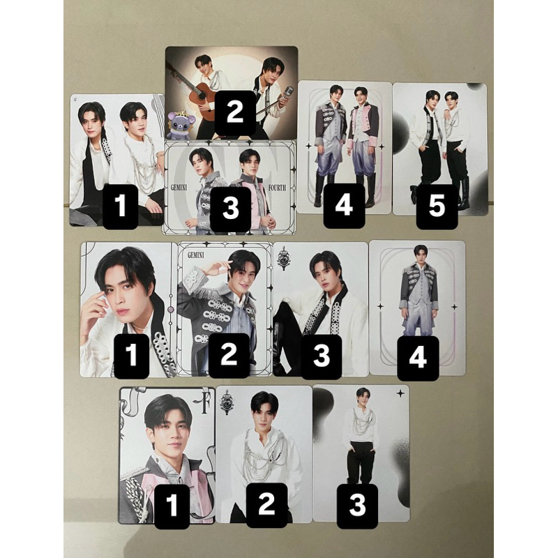 Jual Gemini Fourth Run The World Concert Collectible Card