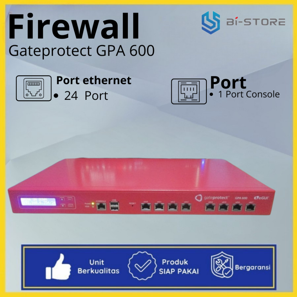 Jual Firewall 8 Port Gigabit Gateprotect GPA 600 Di Obral Aja | Shopee ...
