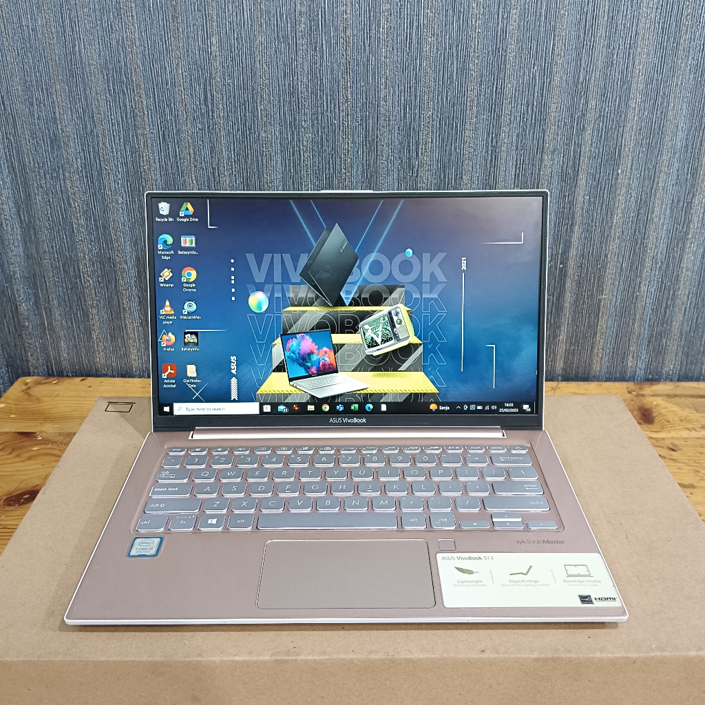 Jual Laptop Asus Vivobook S13 X330UA, Intel Core i3-8130U, Gen 8Th