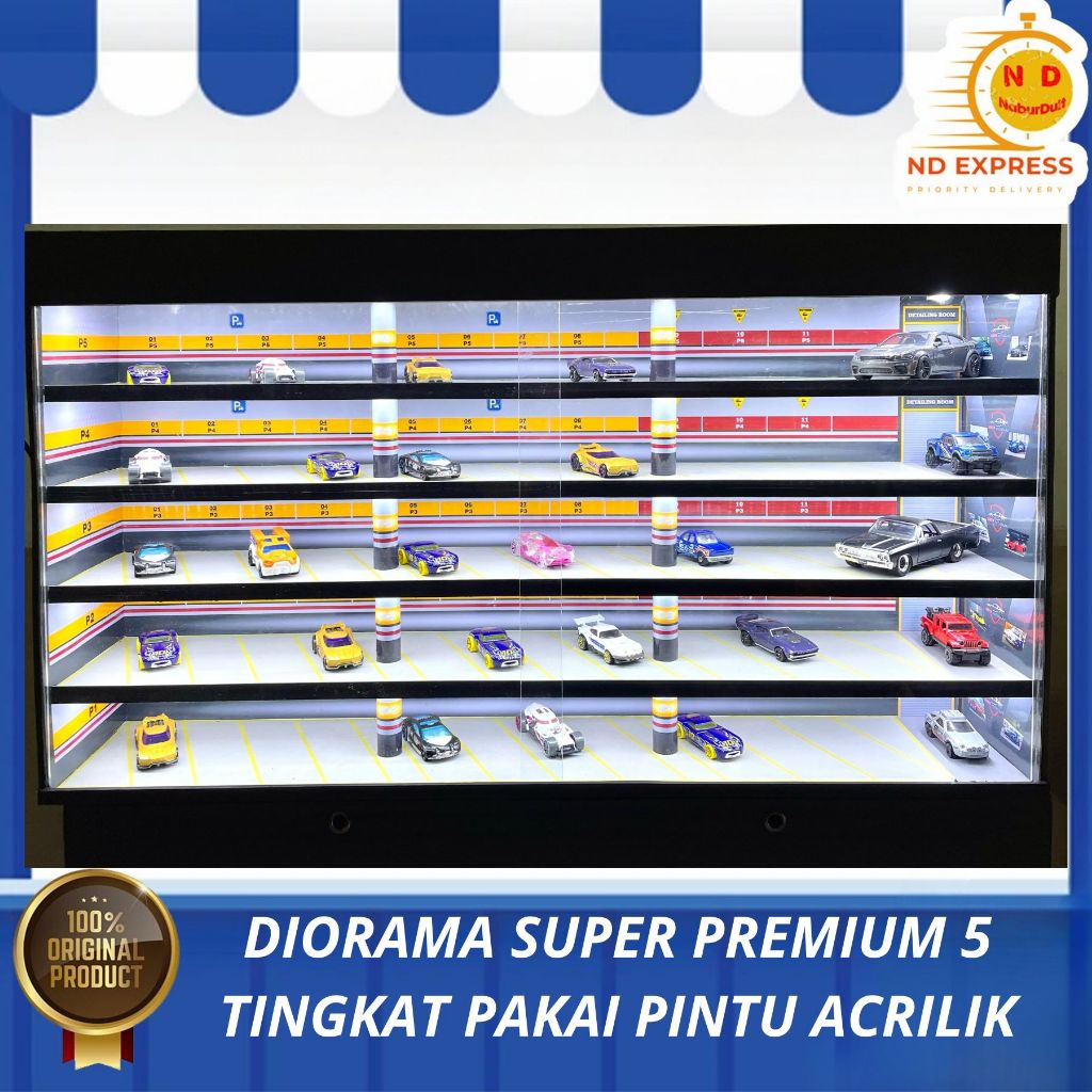 Jual Diorama Super Premium / Diorama Hot Wheels / Diecast / Rak ...
