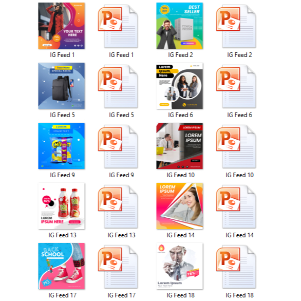 Jual 100+ Template Banner format PPT | Shopee Indonesia