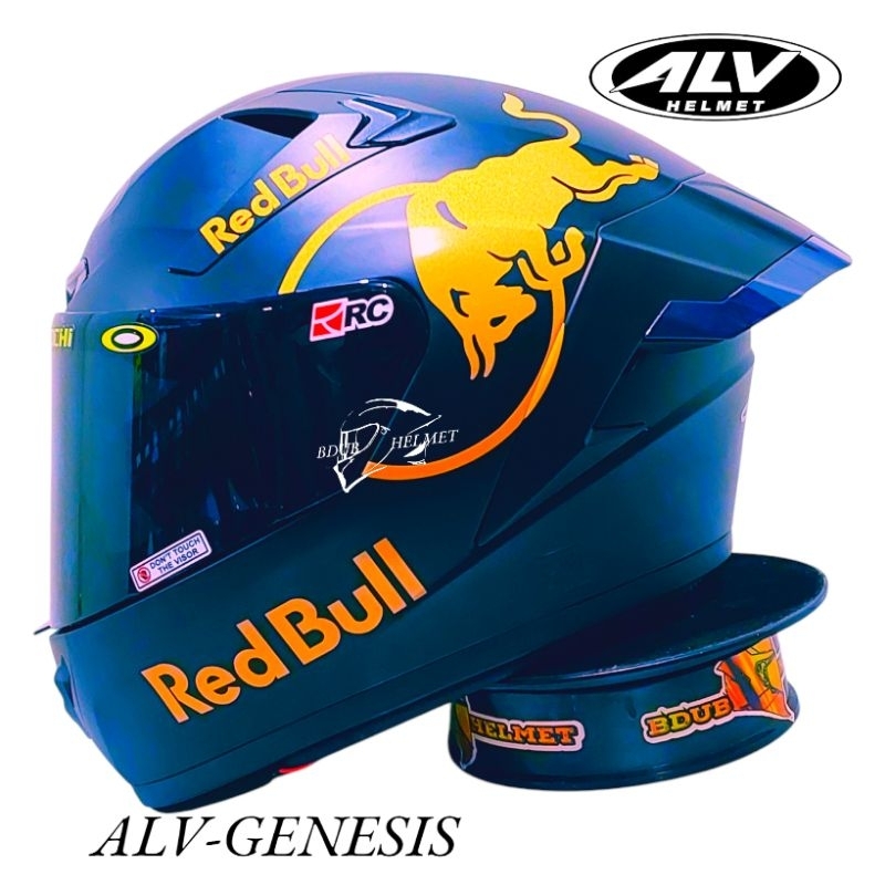 Jual Helm full face ALV Genesis motif new japan kulture Jual Helm full face ALV Genesis motif new japan kulture