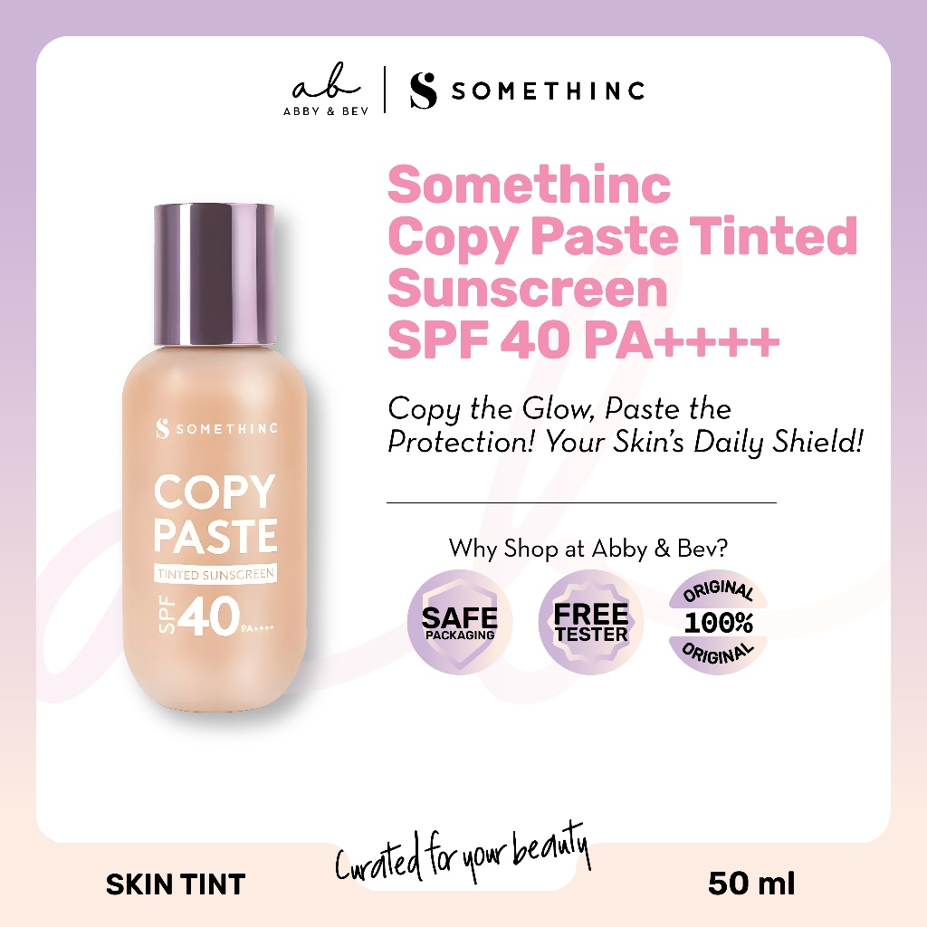 Jual AB - Somethinc Copy Paste Tinted Sunscreen SPF 40 PA++++ [50ml ...