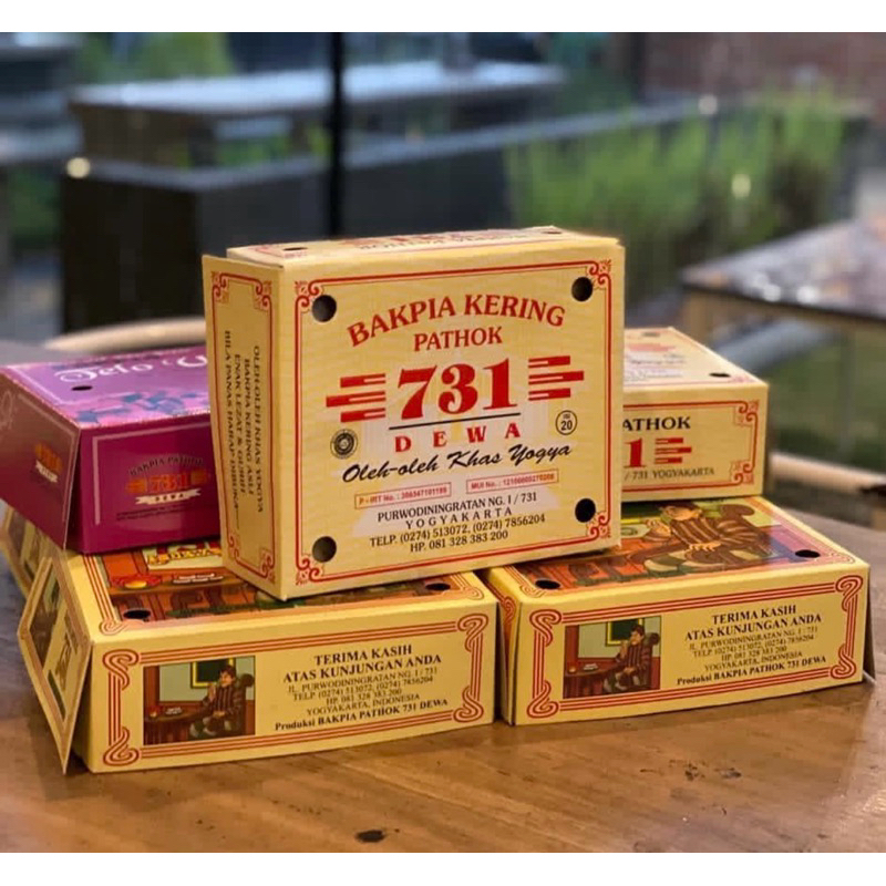 Jual Bakpia pathok isi 20 KERING jogja home industri | Shopee Indonesia