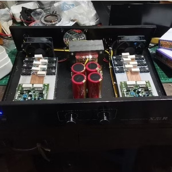 Jual Power Rakitan 10A kecil CT 45 V rapi glerr + speaker protektor ...