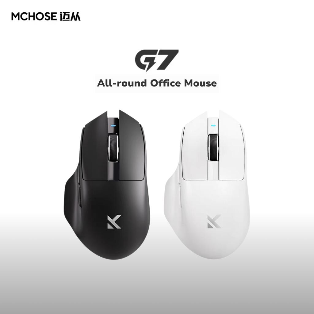 Jual MCHOSE G7 - Lightweight Ergonomic Wireless Mouse | Shopee Indonesia