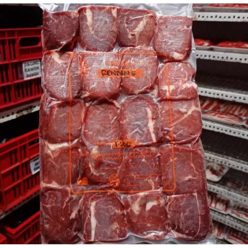 Jual FROZEN FOOD DAGING RENDANG DAGING SAPI IMPORT PREMIUM - DISASS ...