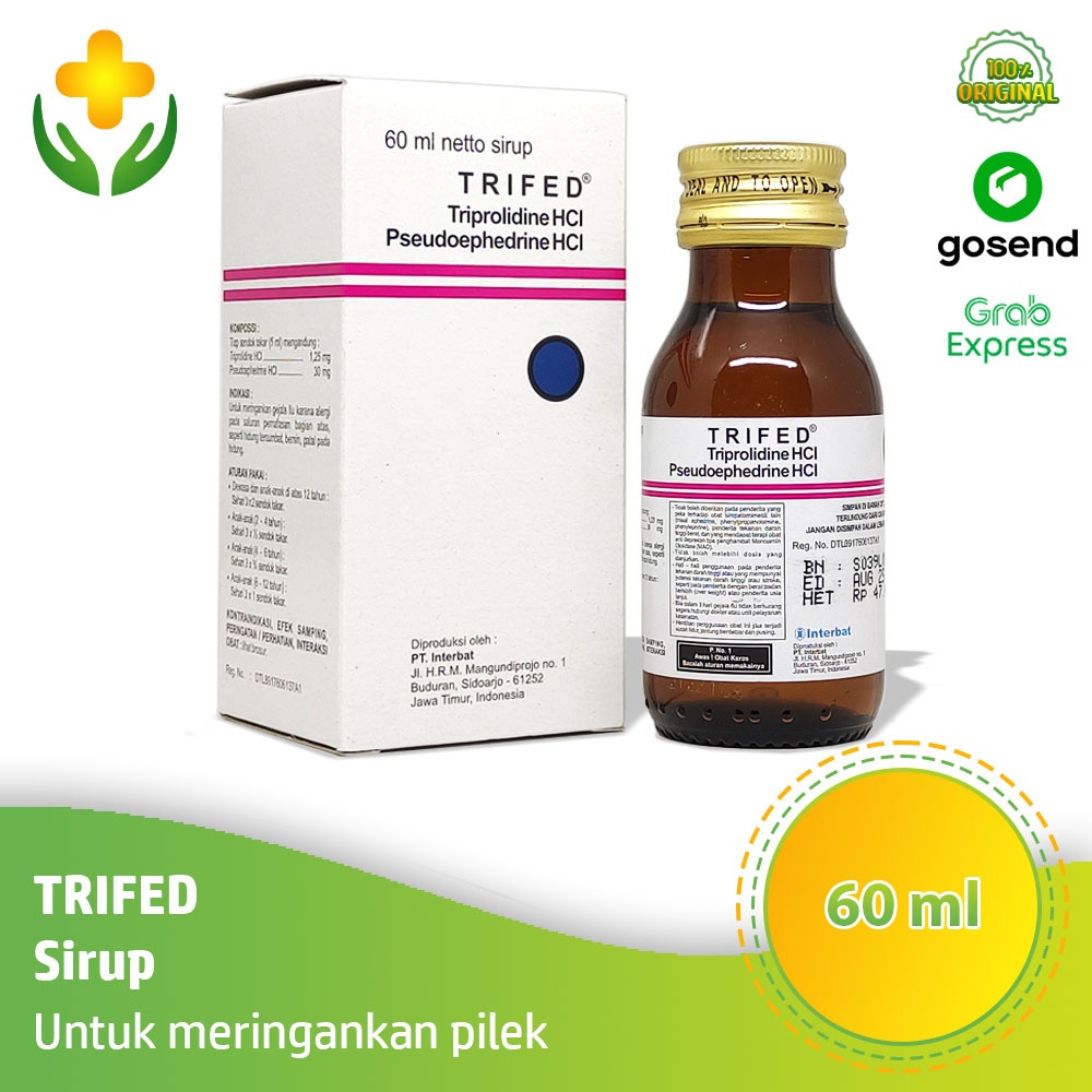 Jual Trifed Sirup Terlengkap & Harga Terbaru April 2026 | Shopee Indonesia