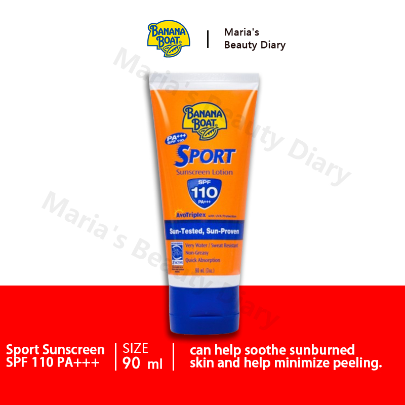 Jual Banana Boat Sport Ultra UV Sunscreen Lotion SPF 110 Avotriplex ...