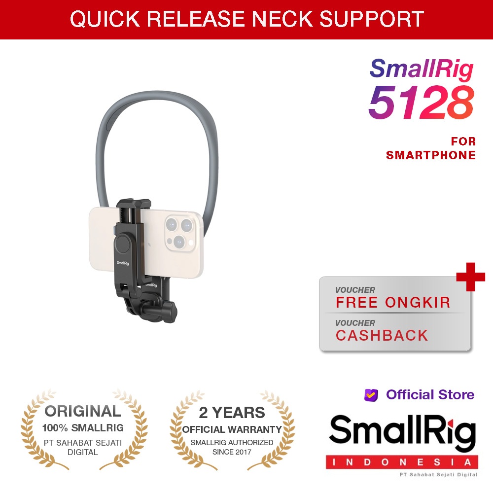 Jual SmallRig Quick Release Neck Support 5128 | Shopee Indonesia