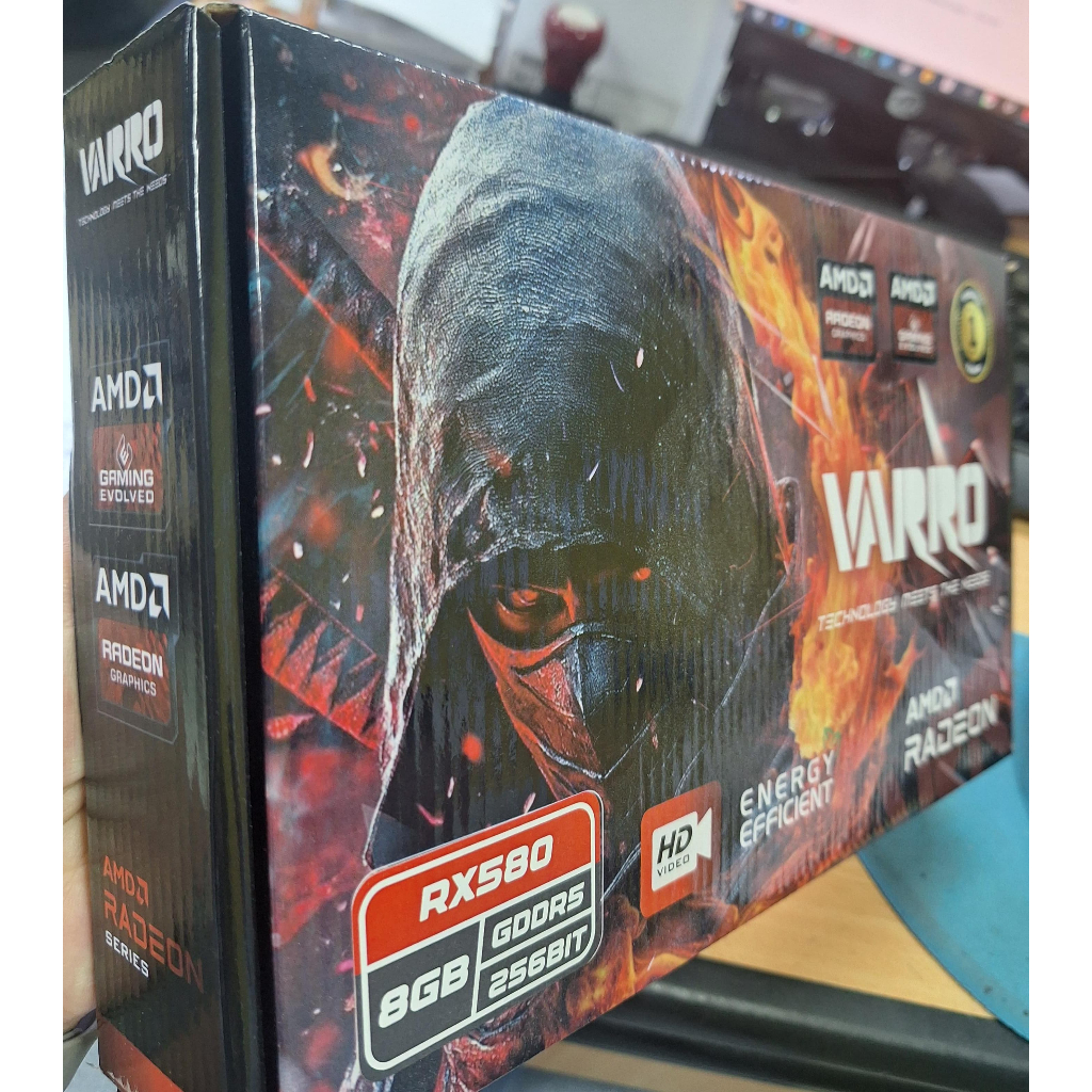 Jual VGA VARRO AMD RX 580 8GB GDDR5 256BIT | Shopee Indonesia