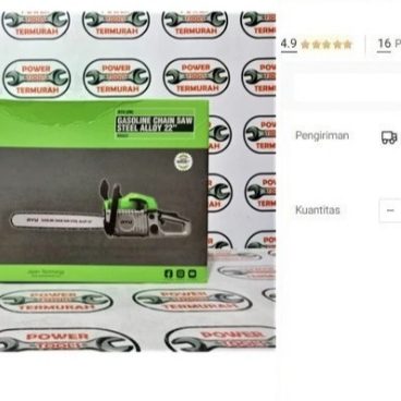 Jual Chain Saw RYU 22