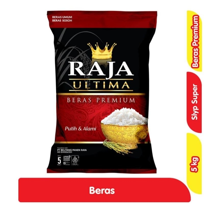 Jual Beras raja ultima 5kg | Shopee Indonesia