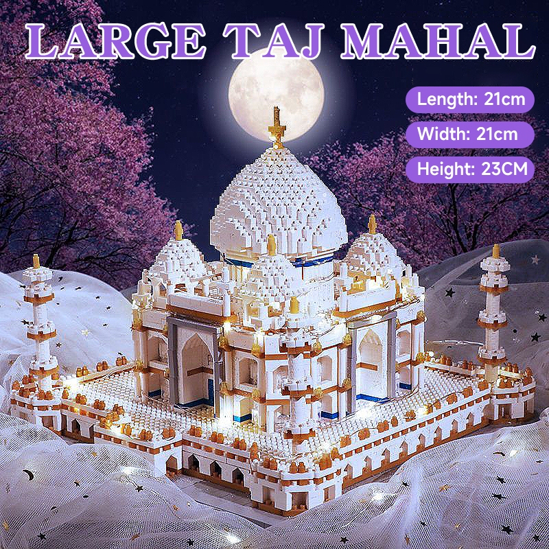 Jual Taj Mahal Mainan Bricks Blok DIY Building Blocks Taj Mahal ...
