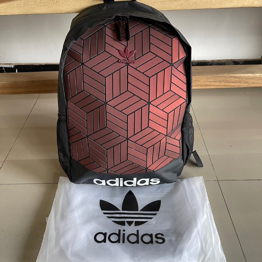 adidas backpack 3d mesh roll top crossover by Issey Miyake  JapanHandbag 3D Pocket Tech Backpack