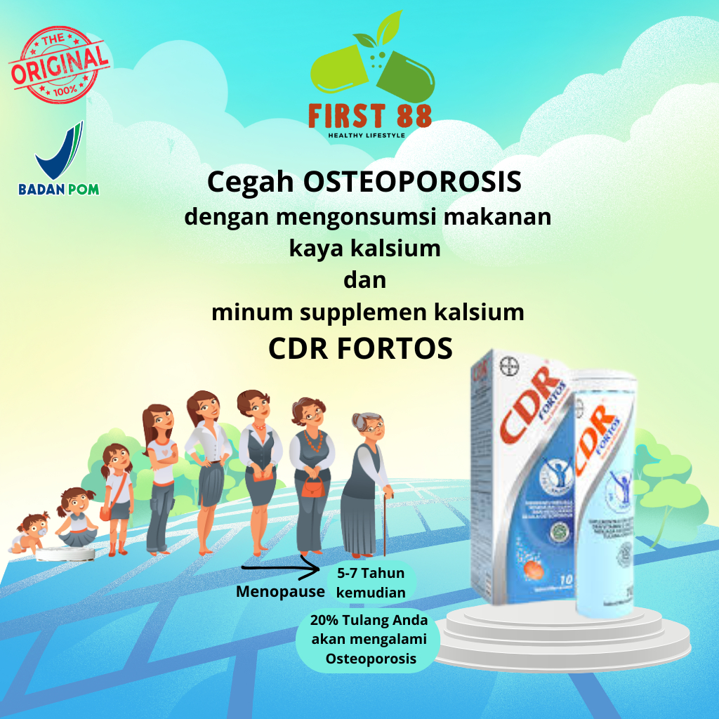 Jual CDR Fortos untuk ibu hamil dan menyusui, isi 10 tablet | Shopee ...