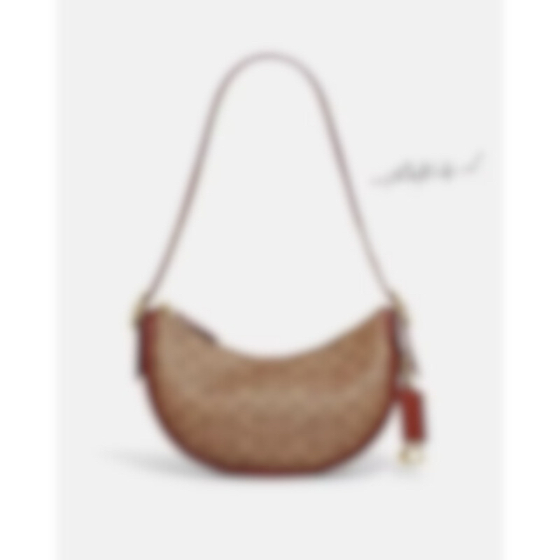 Jual TAS WANITA LUNA SHOULDER BAG IN SIGNATURE | Shopee Indonesia