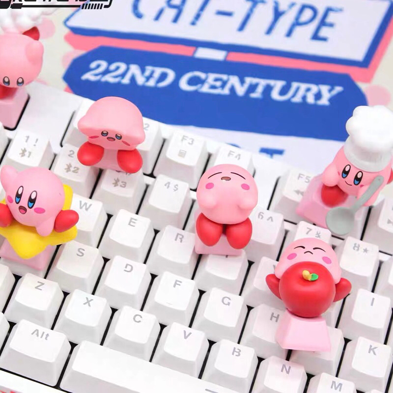 Jual Kirby Keycaps Keyboard Mechanical 3D Lucu Cute Custom Mekanik ...