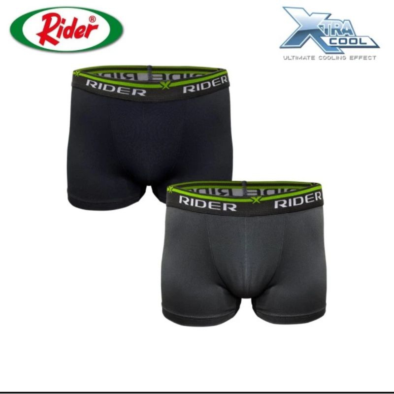 Jual 2 Pcs Celana Dalam Boxer Rider Xtra Cool Microfiber R889B | Shopee ...