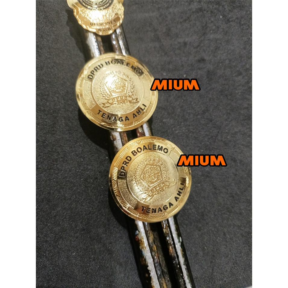 Jual Pin DPRD BOALEMO TENAGA AHLI dobel/tumpuk, pin custom, pin jas ...