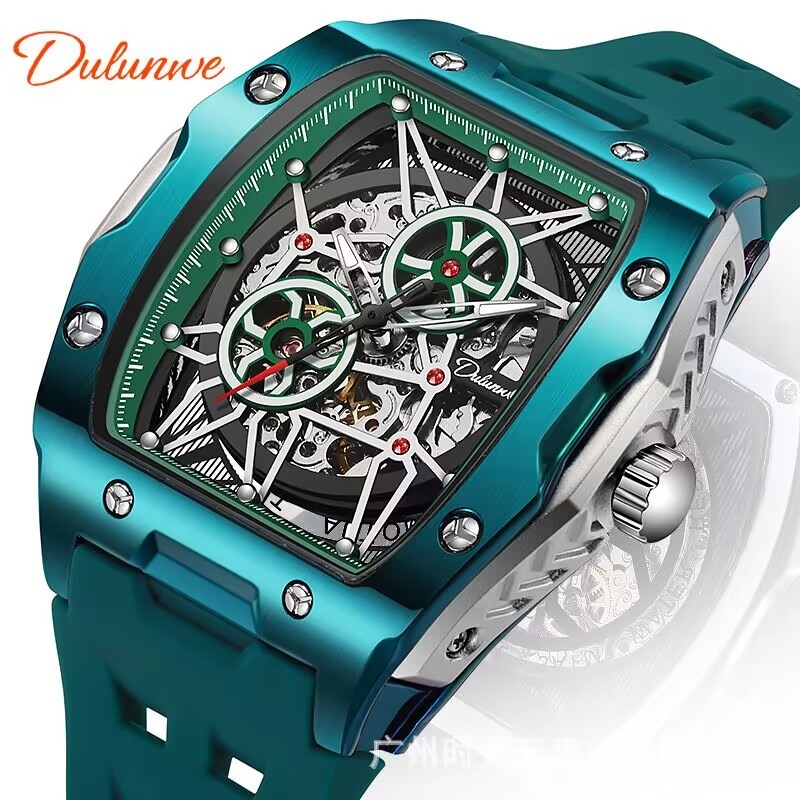 Jual New Richard Bucket Watch Men's Fully Automatic Mechanical Watch ...