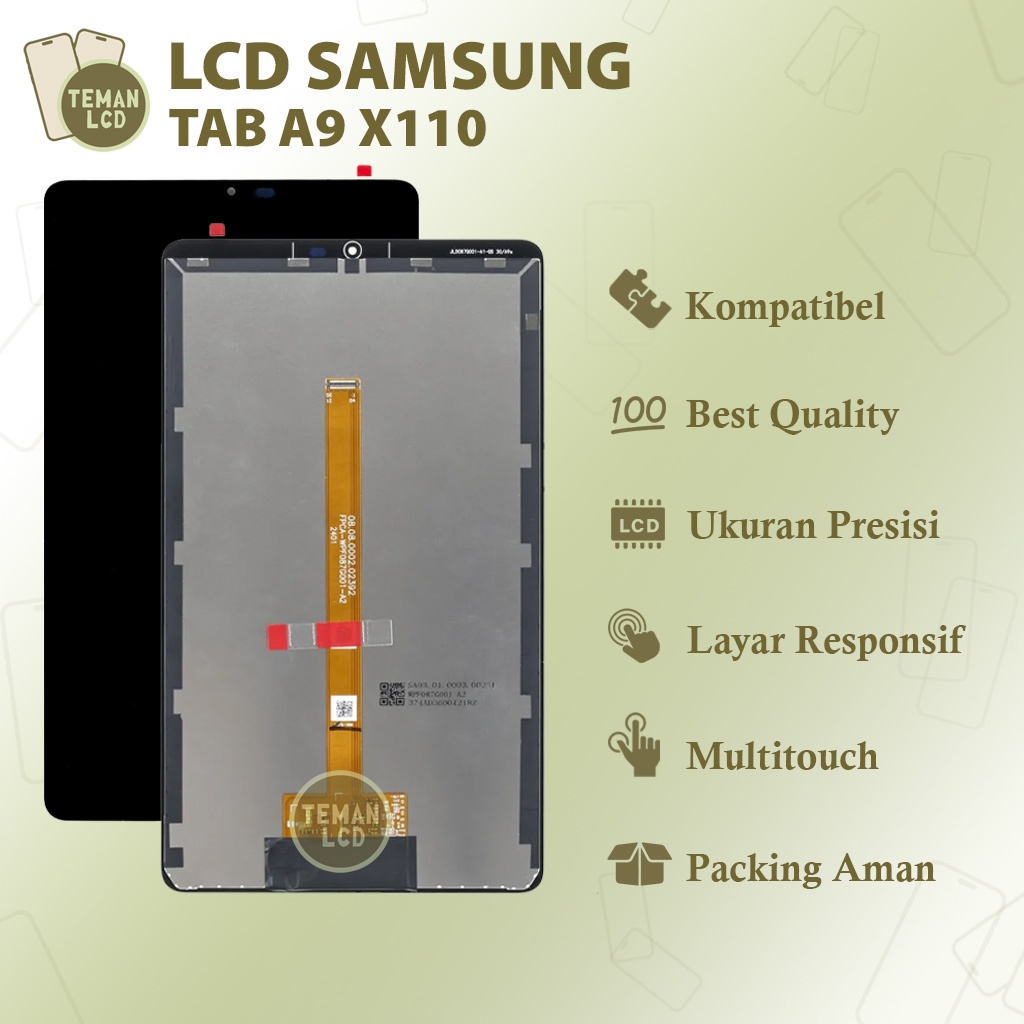 Jual LCD Samsung Tab A9 (X110/X115) - Original 100% Fullset Touchscreen ...