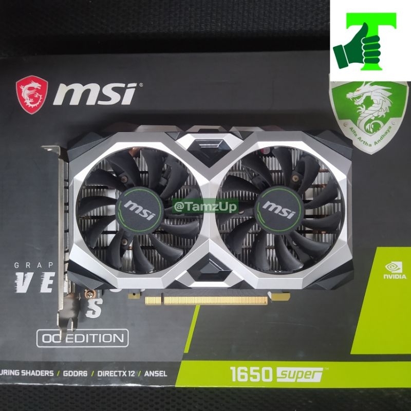 Msi Gtx 1650 Super 4gb Ventus Xs Oc 1650 Ventus Msi Geforce Gtx