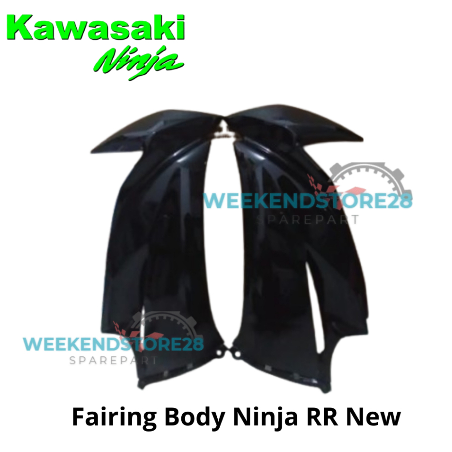 Jual Fairing Body Ninja RR New 150 RR BAHAN FIBER | Shopee Indonesia