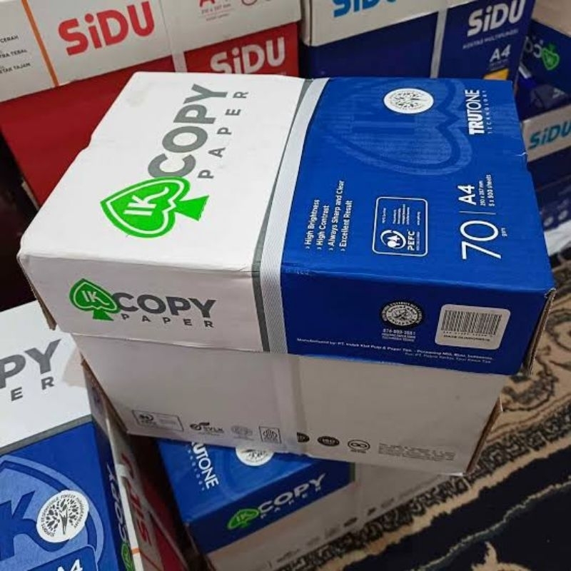 Jual Grosir Kertas HVS A4 70 gr Copy Paper 1 dus isi 5 rim | Shopee