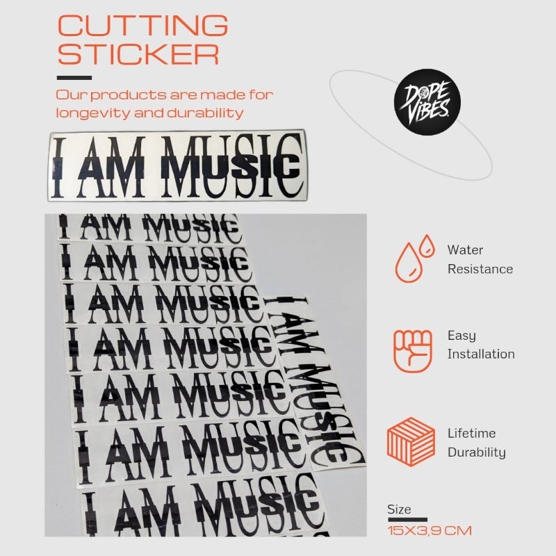 Jual stiker I AM MUSIC Playboi Carti Album Cover Sticker | Shopee Indonesia